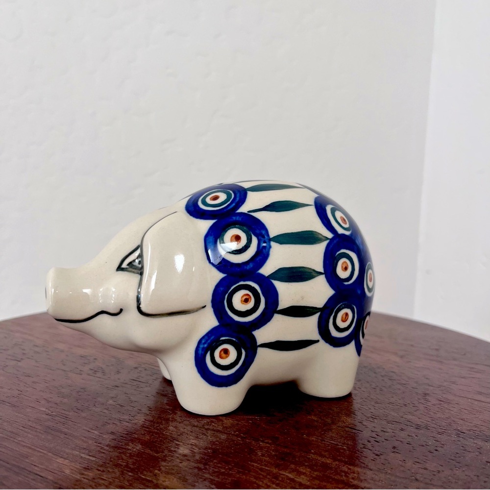 Polish Pottery Pig - Ceramika Artystyczna